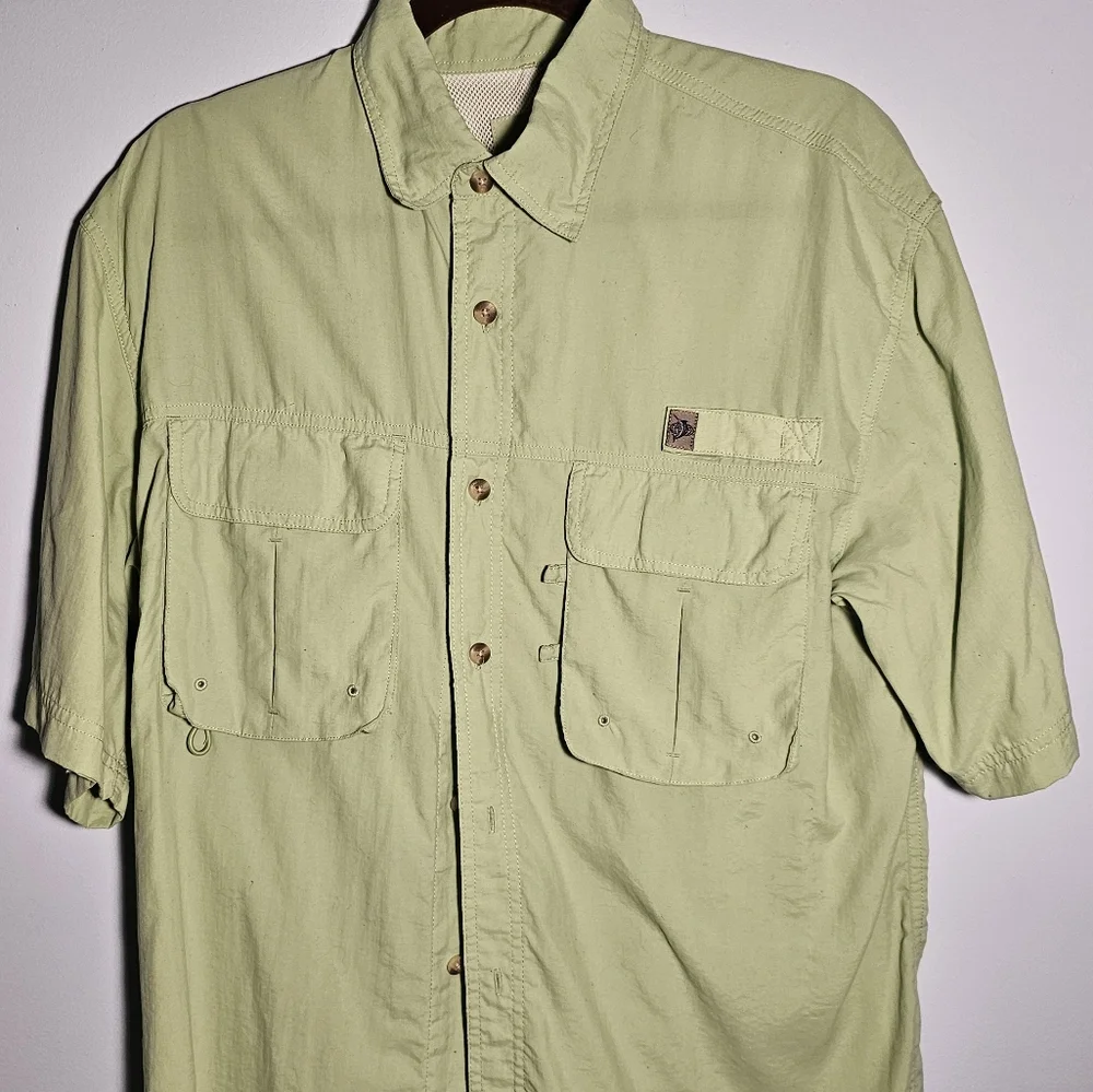 Reel Legends‎ Green Lightweight Shirt Jacket